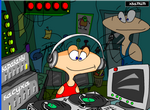 animation flash dj